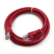 Патч-корд Buro UTP-5E-1,5M-R UTP 4 пары cat.5E CCA molded 1.5м красный RJ-45 (m)-RJ-45 (m)