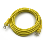 Патч-корд Buro UTP-5E-3M-Y UTP 4 пары cat.5E CCA molded 3м желтый RJ-45 (m)-RJ-45 (m)