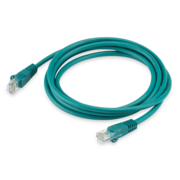 Патч-корд Buro UTP-5E-2M-GR UTP 4 пары cat.5E CCA molded 2м зеленый RJ-45 (m)-RJ-45 (m)