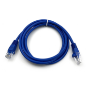 Патч-корд Buro UTP-5E-1,5M-BL UTP 4 пары cat.5E CCA molded 1.5м синий RJ-45 (m)-RJ-45 (m)