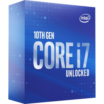 Процессор Intel Core i7 10700K Soc-1200 (3.8GHz/Intel UHD Graphics 630) Box w/o cooler