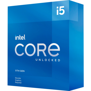 Процессор Intel Original Core i5 11600KF Soc-1200 (BX8070811600KF S RKNV) (3.9GHz) Box w/o cooler