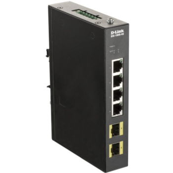 Коммутатор D-Link DIS-100G-6S DIS-100G-6S/A 4G 2SFP неуправляемый