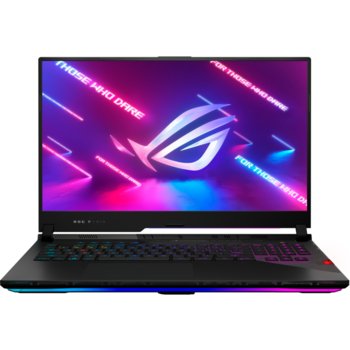 Ноутбук ASUS ROG G733QM-HG028 +backpack 17.3"(1920x1080 (матовый, 300Hz) IPS)/AMD Ryzen 7 5800H(3.2Ghz)/16384Mb/512PCISSDGb/noDVD/Ext:nVidia GeForce RTX3060(6144Mb)/BT/WiFi/war 1y/2.7kg/black/DOS