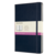 Блокнот Moleskine CLASSIC DOUBLE NB313HB20 Large 130х210мм 240стр. линейка/нелинованный твердая обложка синий