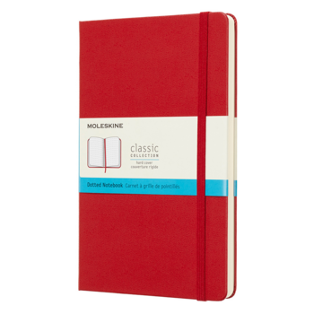 Блокнот Moleskine CLASSIC QP066F2 Large 130х210мм 240стр. пунктир твердая обложка красный