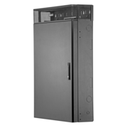 Шкаф коммутационный Panduit (WME3BL) 3U 724x1068мм пер.дв.металл серый