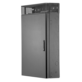 Шкаф коммутационный Panduit (WME3BL) 3U 724x1068мм пер.дв.металл серый