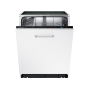 посудомоечная машина Samsung ширина 60 см, встраиваемая, 13 комплектов посуды, сенсорное управление, 5 программ, аква-стоп, датчик протечки