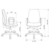 Кресло Бюрократ CH-545 серый 38-417 крестовина пластик