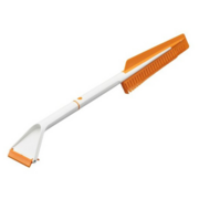 Щетка-скребок Fiskars SnowXpert 67см белый/оранжевый (1019352)