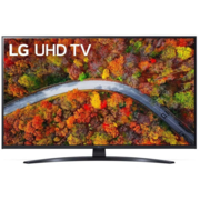 Телевизор LED LG 43" 43UP81006LA синяя сажа Ultra HD 60Hz DVB-T DVB-T2 DVB-C DVB-S DVB-S2 USB WiFi Smart TV (RUS)