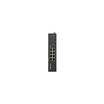 Коммутатор Hikvision DS-3T0510HP-E/HS 8G 2SFP 6PoE+ 110W неуправляемый