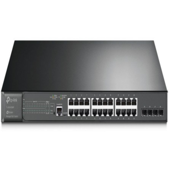 Коммутатор TP-Link SG3428MP (L2+) 24x1Гбит/с 4SFP 24PoE+ 384W управляемый