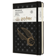 Ежедневник Moleskine ACADEMIC HARRY POTTER Large 130х210мм датир.18мес 592стр. черный