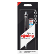 Карандаш механический Rotring TIKKY 1904814 0.7мм HB (12гриф) запасные стержни черный