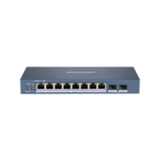 L2 Смарт-управляемый 8 1000M RJ45 PoE L2 Смарт-управляемый 8 1000M RJ45 PoE/ L2 Смарт-управляемый 8 1000M RJ45 PoE-порт 2 Gigabit combo порт 802.3af/at бюджет PoE 110W поддержка режима передачи до 300м визуализированная топология управления Hik-Central/iV