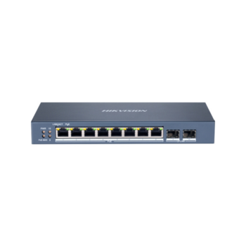 L2 Смарт-управляемый 8 1000M RJ45 PoE L2 Смарт-управляемый 8 1000M RJ45 PoE/ L2 Смарт-управляемый 8 1000M RJ45 PoE-порт 2 Gigabit combo порт 802.3af/at бюджет PoE 110W поддержка режима передачи до 300м визуализированная топология управления Hik-Central/iV