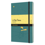 Блокнот Moleskine LIMITED EDITION PETIT PRINCE LEPP03QP060A Large 130х210мм 192стр. линейка твердая обложка зеленый