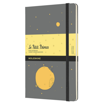 Блокнот Moleskine LIMITED EDITION PETIT PRINCE LEPP03QP062C Large 130х210мм 192стр. нелинованный твердая обложка серый