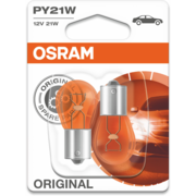 Лампа автомобильная накаия Osram 7507-02B PY21W 12В 21Вт (упак.:2шт)