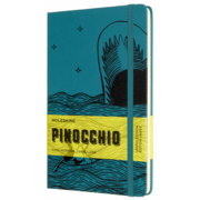 Блокнот Moleskine LIMITED EDITION PINOCCHIO LEPIQP060B Large 130х210мм 240стр. линейка твердая обложка темно-зеленый/черный The Dogfish