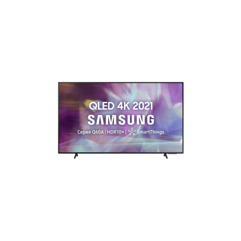 Телевизор ЖК 85" Samsung Телевизор ЖК 85" Samsung/ 85”, QLED, Smart TV,Wi-Fi, Voice, PQI 3100, HDR10+, DVB-T2/C/S2, 20W, OTS Lite, 3HDMI, 2USB, BLACK