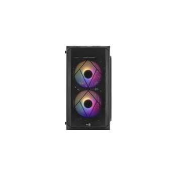 Корпус mATX Aerocool CS-107-A-BK-v2, Mini-Tower, без БП, черный