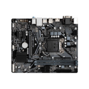 Материнская плата GIGABYTE H410M H V2, LGA1200, H470, 2*DDR4, HDMI + D-Sub, 4 SATA 6 Гб/с+ RAID,M2, Audio, Gb LAN, USB 3.2, USB 2.0, COM*1 header, mATX