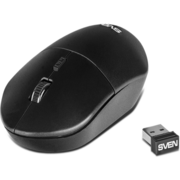 Беспроводная мышь SVEN RX-515SW чёрная (2,4 GHz, 3+1кн. бесш. кн., 800-1600DPI, блист)