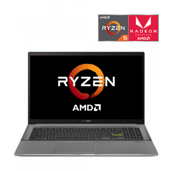 Ноутбук ASUS M533IA-BQ006T Q1 15.6"(1920x1080 (матовый) IPS)/AMD Ryzen 5 4500U(2.3Ghz)/8192Mb/256PCISSDGb/noDVD/Int:AMD Radeon Graphics/Cam/BT/WiFi/war 1y/1.8kg/Indie Black/W10