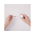 Держатель для бейджа Deli 8309White 80см горизонтально-вертикальный пластик белый (упак.:12шт)