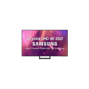 Телевизор ЖК 55" Samsung Телевизор ЖК 55" Samsung/ 55”, Ultra HD, Smart TV, Wi-Fi, Voice, PQI 2800, DVB-T2/C/S2, Bluetooth, CI+(1.4), 20W, OTS Lite, FreeSync, 3HDMI, 2USB, BLACK