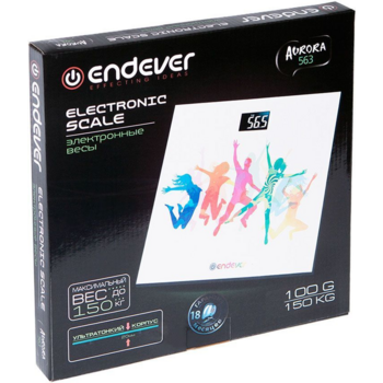 Весы напольные электронные Endever Aurora-563 макс.150кг рисунок