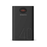 Мобильный аккумулятор Romoss PEA40 40000mAh QC3.0 18W 3A 2xUSB-A/USB-C черный