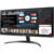 Монитор LG 29" UltraWide 29WP500-B черный IPS LED 21:9 (Ultrawide) HDMI матовая 350cd 178гр/178гр 2560x1080 75Hz FHD 5.2кг