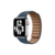Ремешок Apple Leather Link для Apple Watch Series 3/4/5/6/SE балтийский синий (MY9L2ZM/A) 44мм