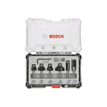 Набор фрез по дер. Bosch 2607017469 d(посад.)=8мм (фрезеры) (упак.:6шт)