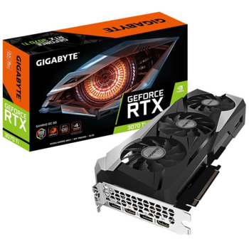 Видеокарта Gigabyte GV-N307TGAMING OC-8GD RTL {PCI-E RTX 3070TI 8Gb (256bit/GDDR6/HDMIx2/DPx2}