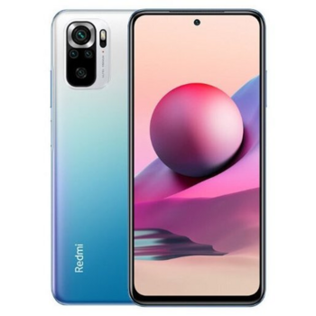 Смартфон Xiaomi Redmi Note 10S 64Gb 6Gb синий океан моноблок 3G 4G 2Sim 6.43" 1080x2400 Android 11 64Mpix 802.11 a/b/g/n/ac NFC GPS GSM900/1800 GSM1900 TouchSc Ptotect A-GPS microSD