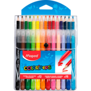 Набор для рисования Maped Color`Pers 897412 (12флом./15цв.кар.) футл.подв. ассорти