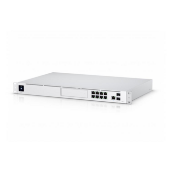 Маршрутизатор Ubiquiti Dream Machine Pro an enterprise-grade UniFi OS Console that offers a scalable networking experience and comprehensive platform for multi-application use.