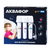 Водоочиститель Аквафор Кристалл Baby Pro белый