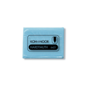 Ластик Koh-I-Noor SOFT 6421 6421018009KDRU прямоугольный каучук голубой клячка блистер (1шт)