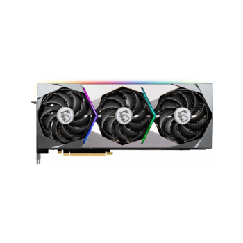 Видеокарта MSI PCI-E 4.0 RTX 3080 Ti SUPRIM X 12G NVIDIA GeForce RTX 3080TI 12288Mb 384 GDDR6X 1830/19000 HDMIx1 DPx3 HDCP Ret