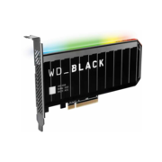 Твердотельные накопители WD SSD Black AN1500 NVMe AIC, 4.0TB, PCIE (176mm), NVMe, PCIe 3.0 x8, R/W 6500/4100MB/s, with RGB Heat Spreader (12 мес.)