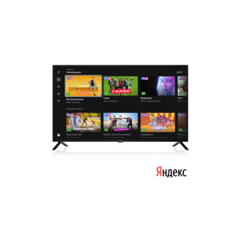 Телевизор LED BBK 42" 42LEX-7252/FTS2C Яндекс.ТВ черный FULL HD 50Hz DVB-T2 DVB-C DVB-S2 USB WiFi Smart TV (RUS)