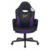 Кресло игровое Zombie HERO JOKER черный/фиолетовый искусственная кожа с подголов. крестовина пластик