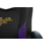Кресло игровое Zombie HERO JOKER черный/фиолетовый искусственная кожа с подголов. крестовина пластик