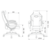 Кресло игровое Zombie HERO BATZONE черный искусственная кожа с подголов. крестовина пластик